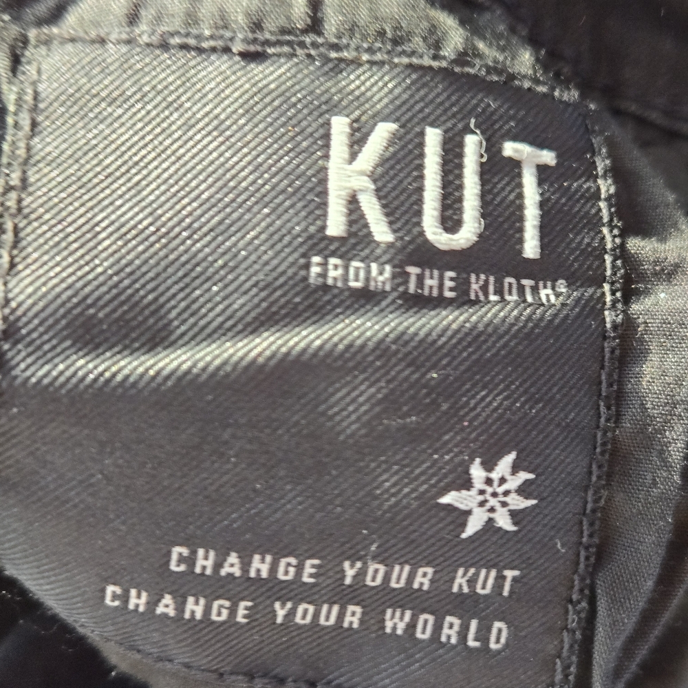 ​Kut from the Kloth Mia Toothpick Skinny Jeans – Distressed Black sz 6 - Picture 14 of 15